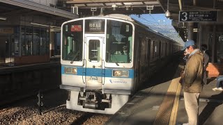 小田急 1000形 1754F 急行 相模大野行き 新松田駅（ワイドドア車）