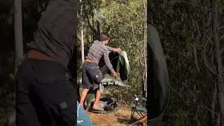 ajustar como debe ser tu tolda #camping #overland #travel #tips