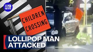 Teen charged after alleged crossing guard attack | 9 News Australia