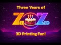 Zee and Zed Turns 3 🎉 A Look Back at Three Years of Making thumbnail
