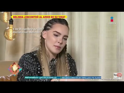 Belinda EXPLICA EN ENTREVISTA porque TATUO el nombre de NODAL y no el de LUPILLO RIVERA