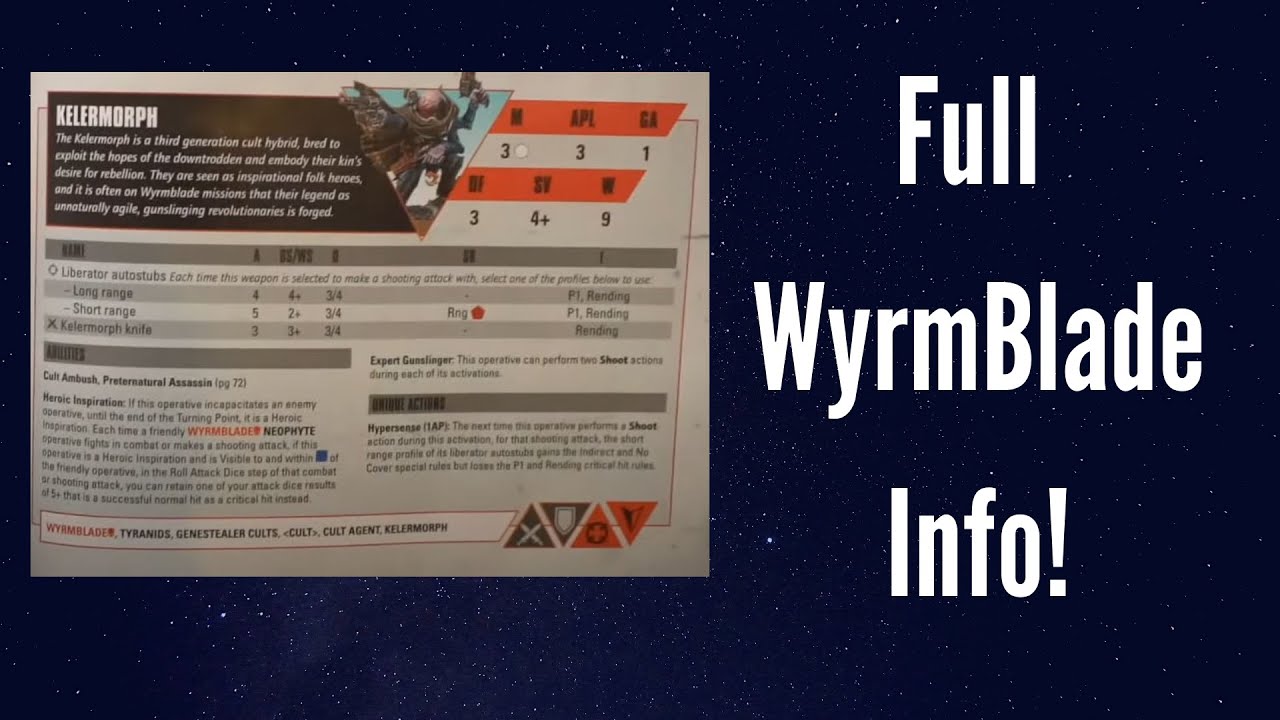 Wyrmblade Kill Team Guide (Genestealer Cults)