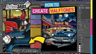 Create Halftones with NO RIP Software in Photoshop Using ActionSeps™- Screen Print Tutorial