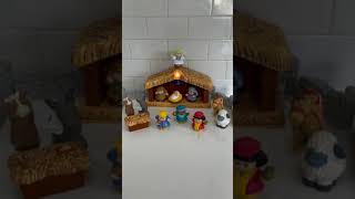 Little people nativity
