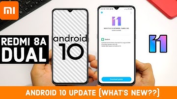 OFFICIEEL INDIA - REDMI 8A DUAL MIUI 11.0.1.0 MET ANDROID 10 UPDATE | REDMI 8A | MIUI 12 UPDATE??