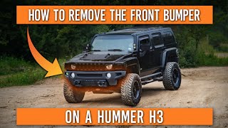 Player Profile How To Remove The Front Bumper On A Hummer H3