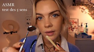 ASMR RP | 1h médecin check-up et test des 5 sens 👂🏻 binaural