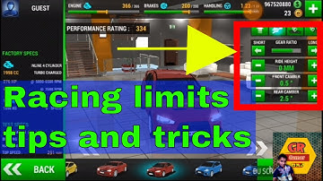 Racing limits tips and tricks || hindi || by gamerraj