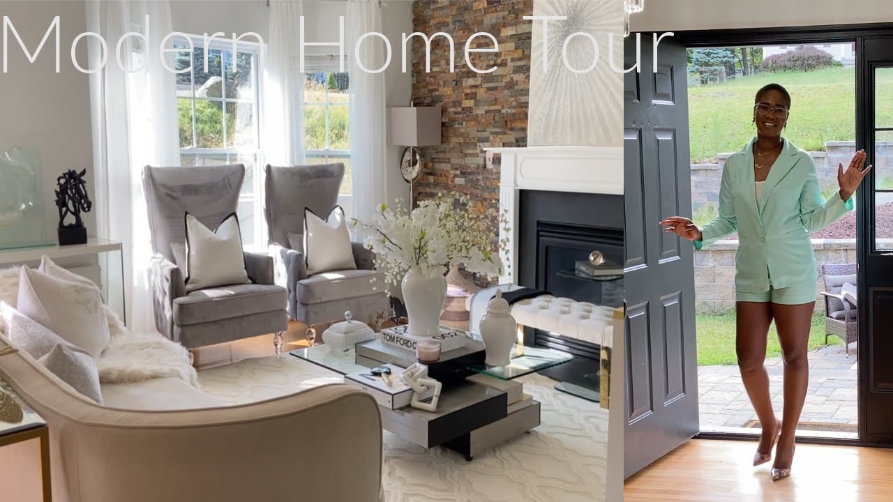 FULL HOME TOUR /HOW TO DECORATE A MODERN HOME/HOME DECOR TRENDS