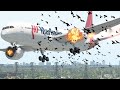 B787 Hits A Flock Of Birds During Landing [XP11]