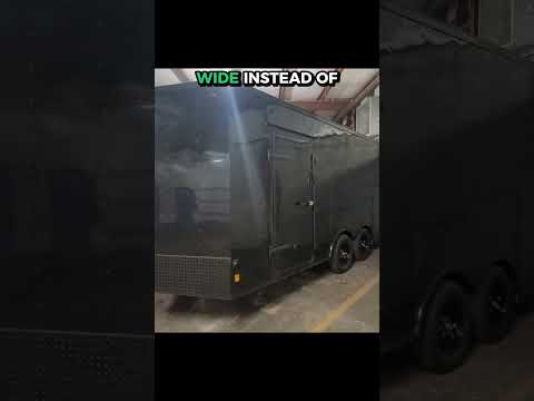 My New Enclosed Landscaping Trailer