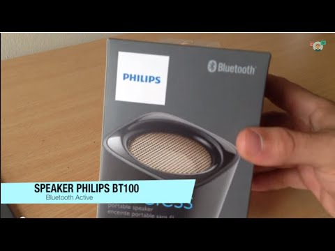 Unboxing Speaker PHILIPS BT100