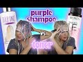 PURPLE SHAMPOO VS TONER/BOLD UNIQ PURPLE SHAMPOO REVIEW