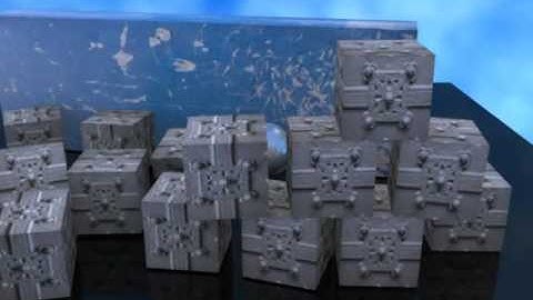 blender rigid body physics/game engine test