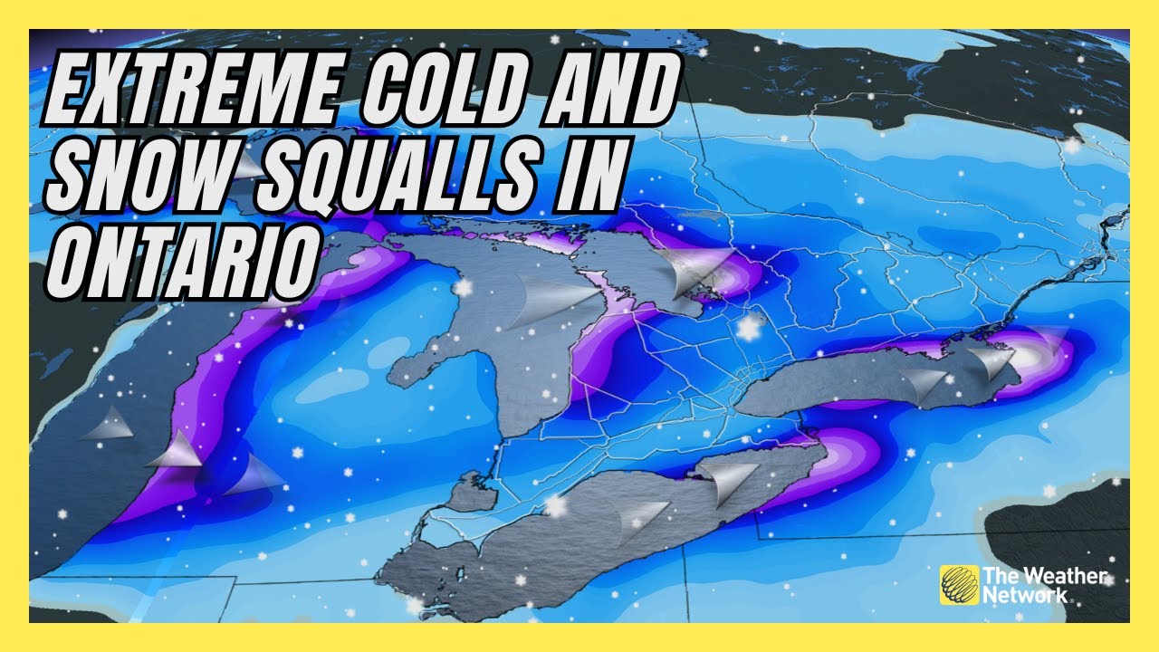 Dangerous Arctic Freeze Fuels Lake-effect Snow Squalls In Ontario | # ...