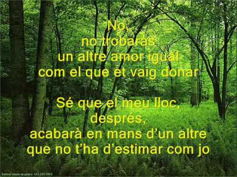 PLORANT LES HORES - Sergio Dalma - YouTube