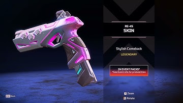 APEX LEGENDS | RE-45 | Legendary | Stylish Comeback