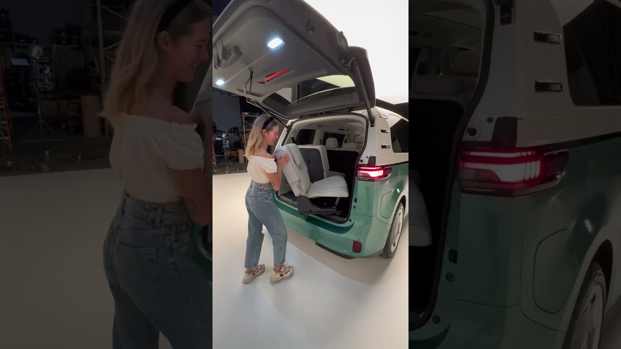 How Cool Is This All New VW ID Buzz LWB Means Longwheelbase More Space And Up To 7 Seats 
