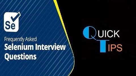 Selenium Interview Questions and Answers for Freshers || Selenium || TestNG
