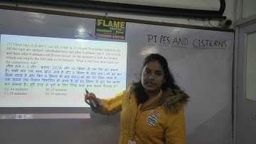 Three taps A,B and C can fill a tank in 20,30 and 40 minutes respectively. All the taps are opened