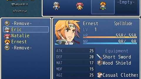 RPG Maker VX Ace - Command Button Images Addon by Sixth