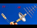 How to make the most powerful antenna in the world to receive tnt tv channels