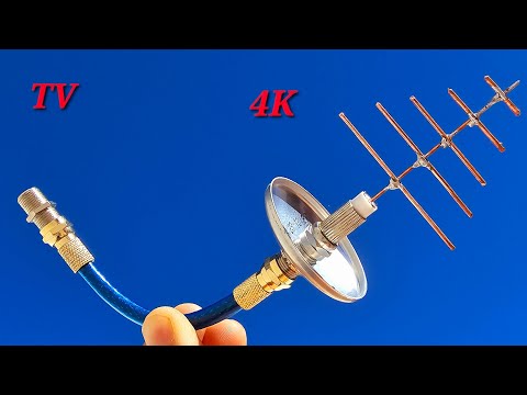 How to make the most powerful antenna in the world to receive TNT TV HD channels