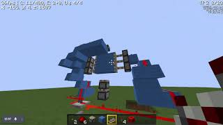 Minecraft 1.8.8 piston door part 1 3x3