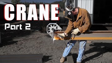 Machine Shop Jib Crane Build Part 2.    Plasma cutter table