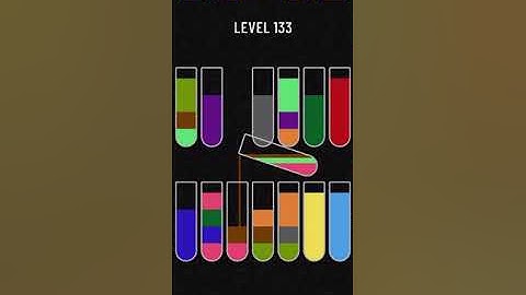 Water sort puzzle game Level 133
