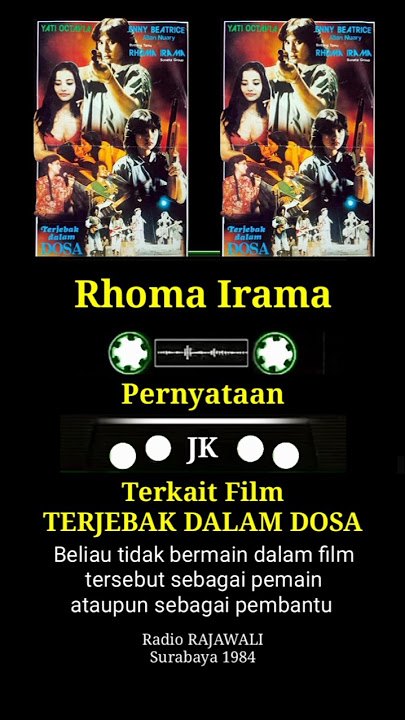 Rhoma Irama 'Terkait Film TERJEBAK DALAM DOSA' #jumariafkhal #jumarikeyboard