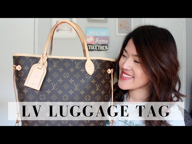 neverfull louis vuitton luggage tag