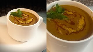 شوربة العدس التركية في نص ساعة فقط Turkish lentil soup easy and delicious
