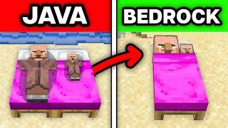 J'ai Brisé 17 MYTHES de Minecraft Java VS Bedrock !