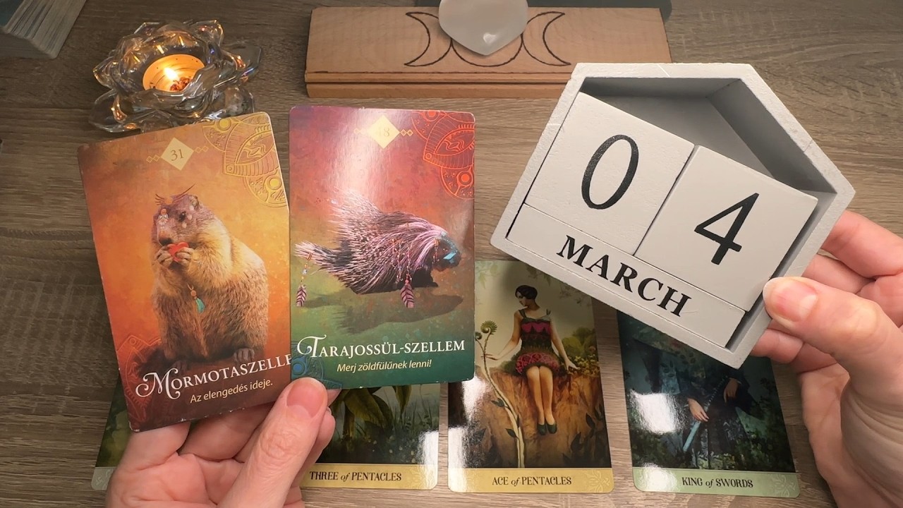 🌅03.04. Szerda - Engedd el, kezd újat! - Napi Tarot a 12 csillagjegynek - Angyali üzenettel⚜️
