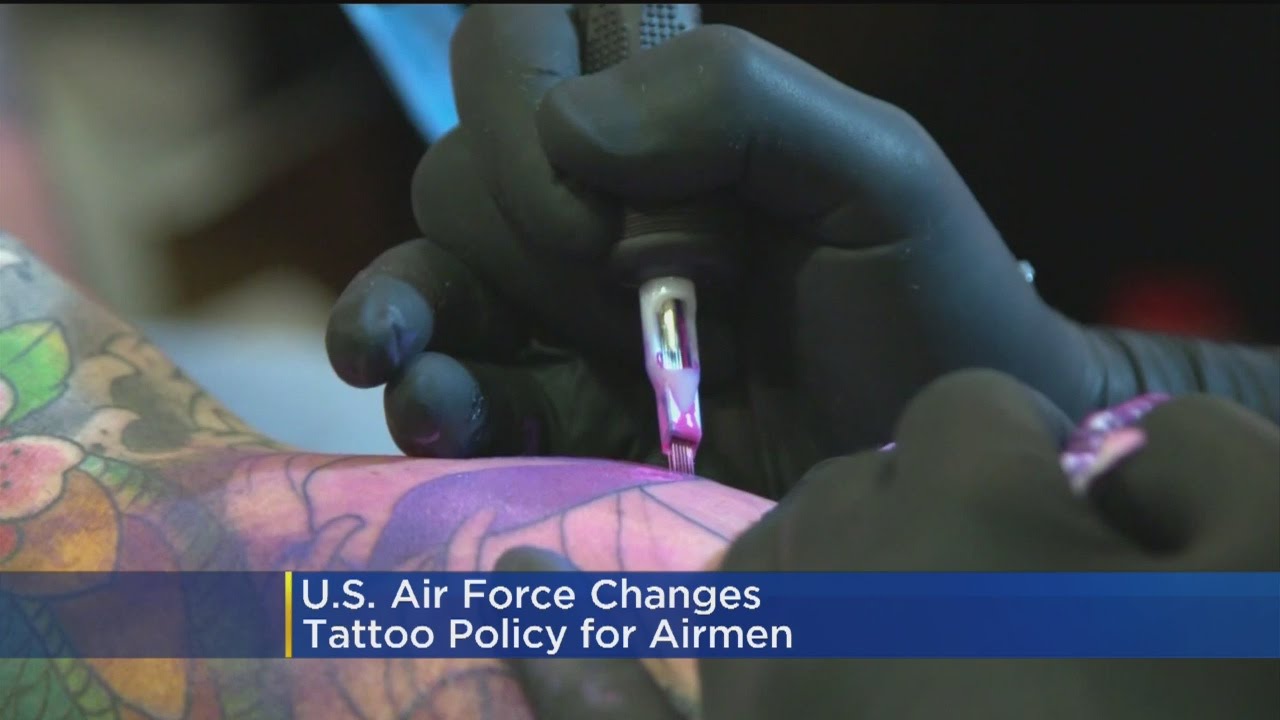 U.S. Air Force Changes Tattoo Policy YouTube