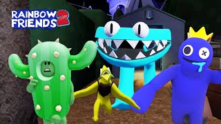 CACTUS ET RAINBOW FRIENDS CHAPITRE 2 ... ! ROBLOX