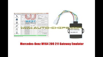 Mercedes-Benz W164 209 211 Gateway Emulator by WWW.AUTO-CHIPS.COM