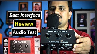 Best Audio Interface for Studio Setup | M-Audio M-Track Solo Audio Interface | Review | Unboxing | screenshot 4
