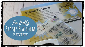 $10 TIM HOLTZ STAMP PLATFORM  | CRAFT TOOL REVIEW