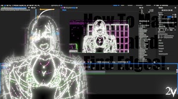 How To Make Pixelated Find Edges - After Effects AMV Tutorial