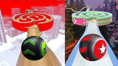 GOING BALLS VS ROLLING BALL GAME PLAY SPEED RUN WALKTHROUGH IOS GAMEPLAY ANDROID MOBILE GAMES