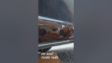 DIY rust repair on a Miata! Did we do a decent job? #rustrepair #miata #miatalife