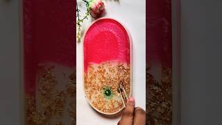 One-Minute Wonder Diy Resin Trinket Tray