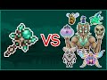 Terraria 1.4.4 - Lunar Portal Staff vs All Bosses