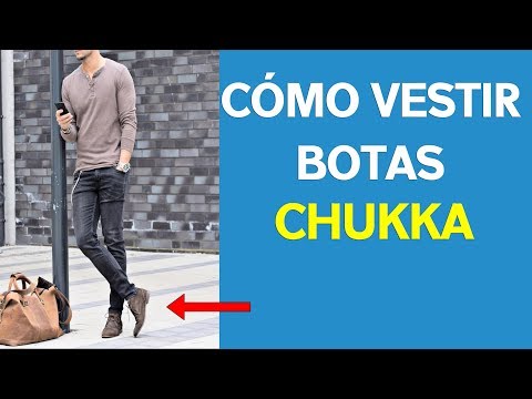 Video: 3 formas de usar botas chukka