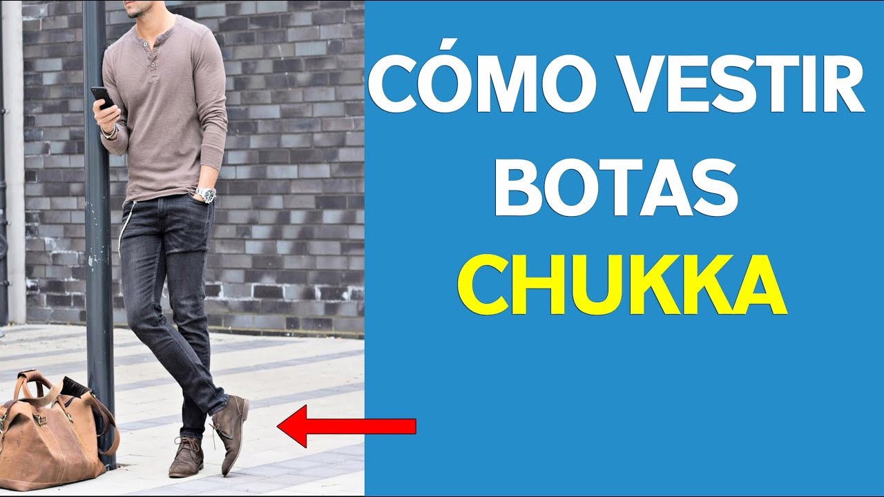 botas estilo chukka