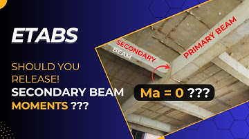Release Secondary Beam Moments???   |   Myth Busted   |   #etabstutorial