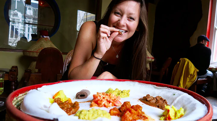 TRYING ETHIOPIAN FOOD