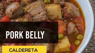 Pork Belly Caldereta Spicy - lutong pinoy